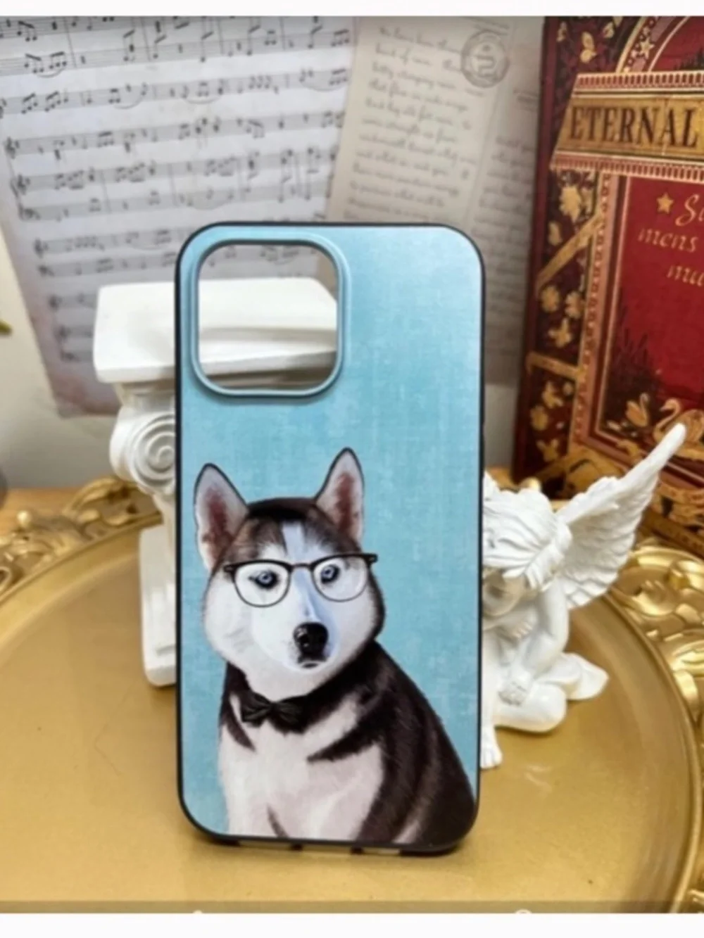 4 items.iphone14 /14 plus/14pro/14promax dog Case